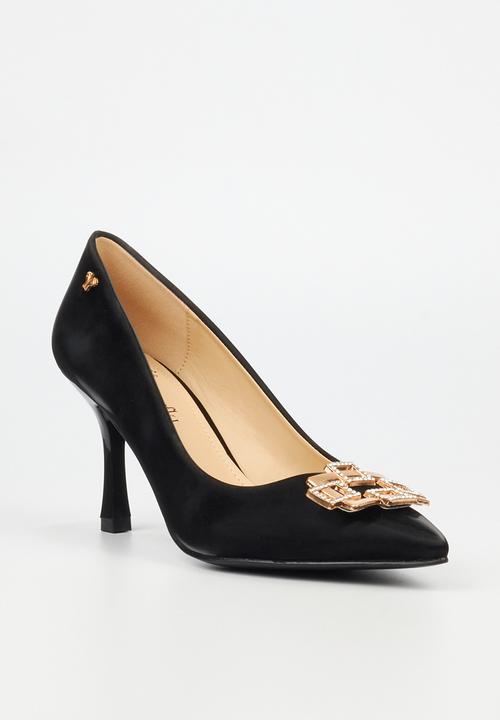 Butterfly Feet - Lior 2 court heel - black