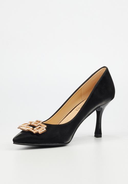 Butterfly Feet - Lior 2 court heel - black