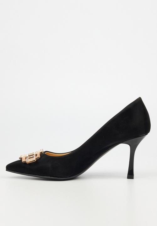 Butterfly Feet - Lior 2 court heel - black