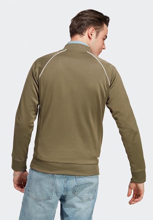 adidas Originals - Adicolour classic SST track top - olive strata