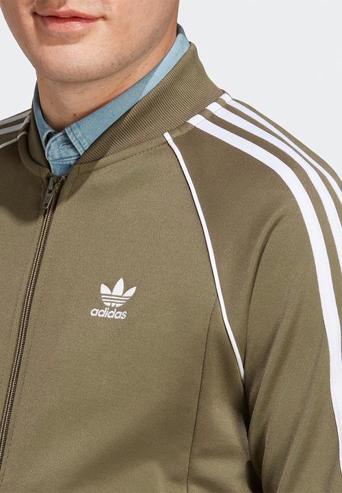 adidas Originals - Adicolour classic SST track top - olive strata