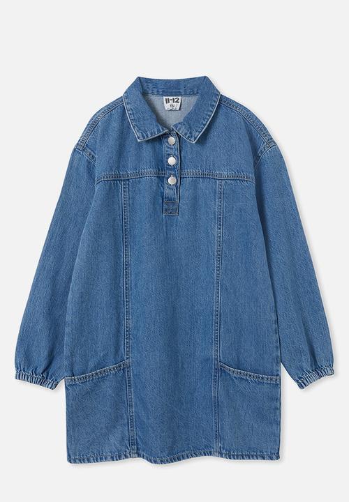 Cotton On - Lily denim dress - weekend wash