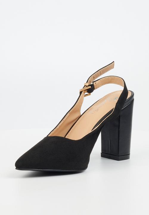 Butterfly Feet - Shaye 1 court heel - black