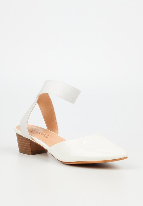 Butterfly Feet - Sling 2 heel - white