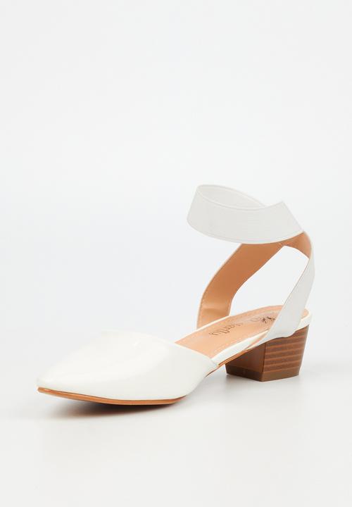 Butterfly Feet - Sling 2 heel - white