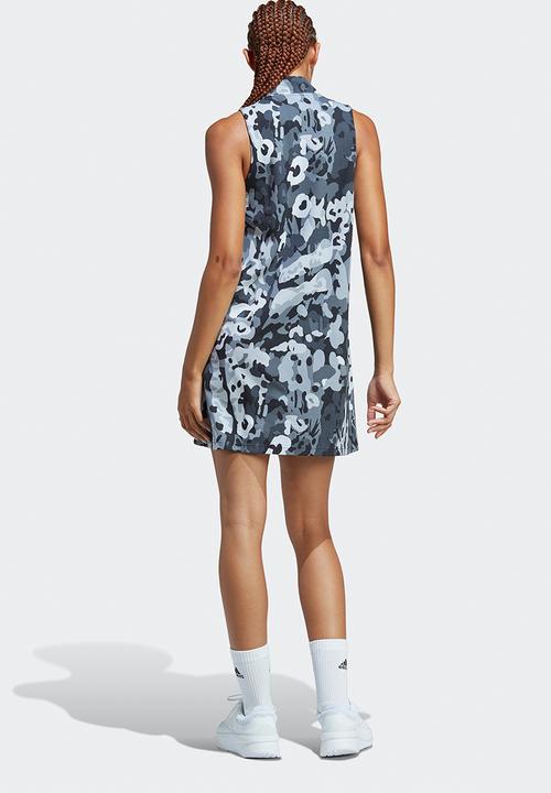 adidas Performance - W aop dress - Black/white