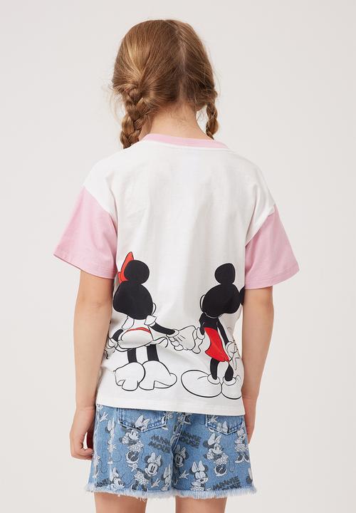 Cotton On - License drop shoulder tee - lcn better together/vanilla marshmallow
