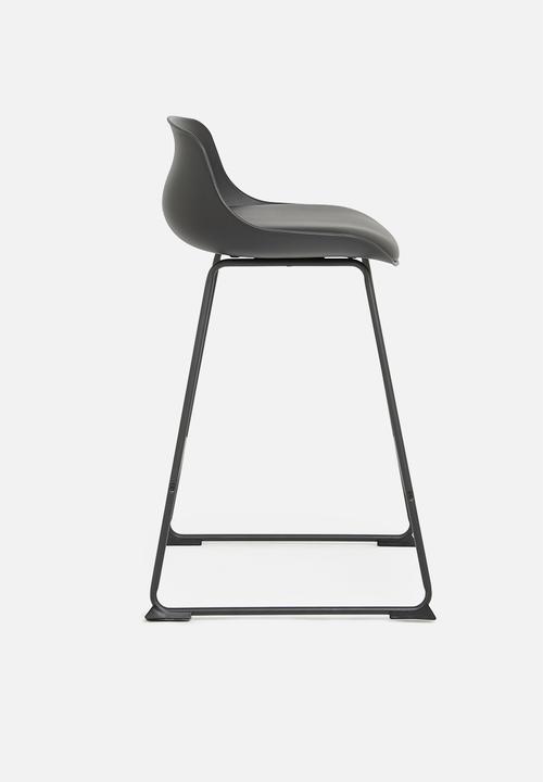 Sixth Floor - Tina counter stool - black