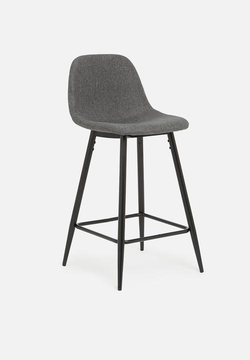 Sixth Floor - Wilma counter stool - grey