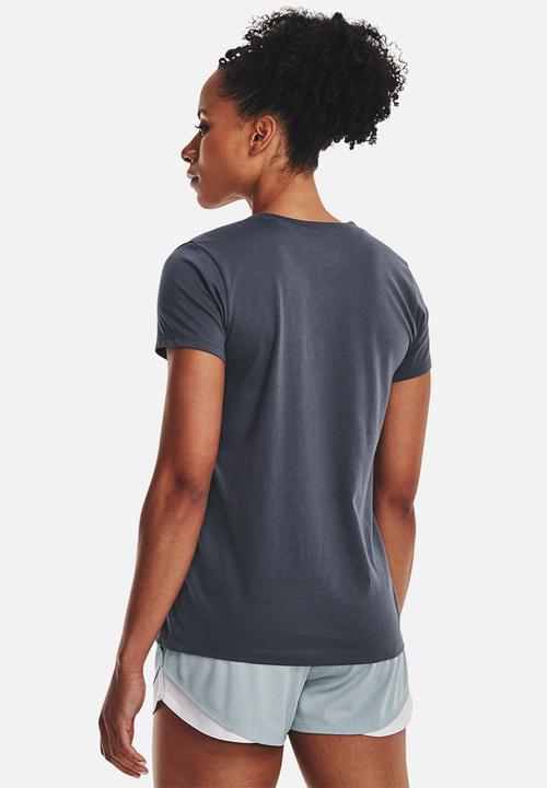 Under Armour - Ua sportstyle logo short sleeve - downpour gray/white