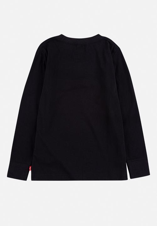 Levi’s® - Lvb long sleeve graphic T-shirt - black