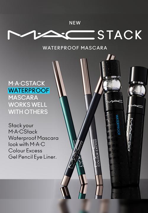 MAC - Stack Waterproof Mascara - Black Stack