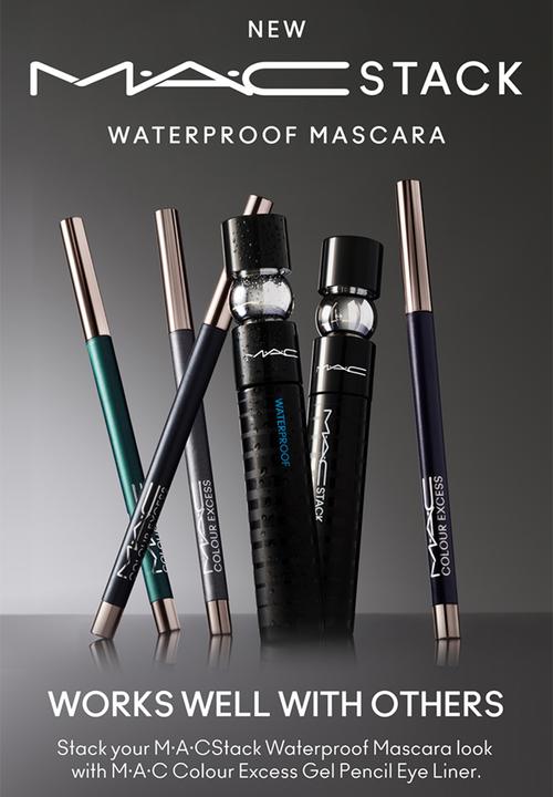 MAC - Stack Waterproof Mascara - Black Stack