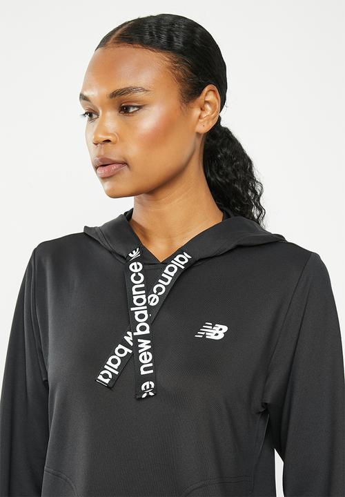 New Balance  - Relentless fleece hoodie - black