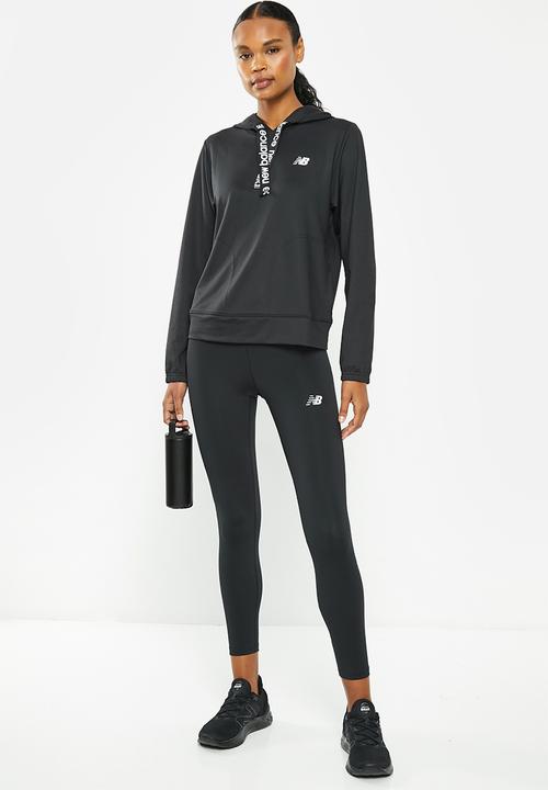 New Balance  - Relentless fleece hoodie - black