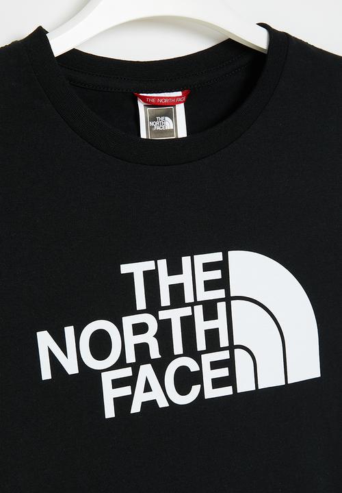 The North Face - Boys short sleeve easy tee - black