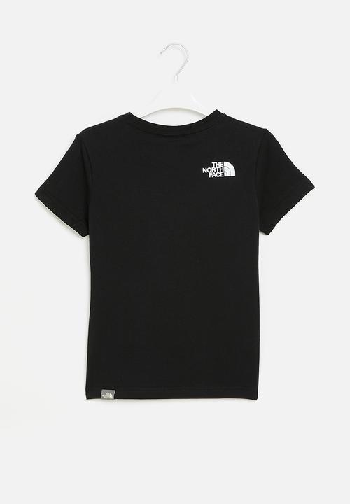 The North Face - Boys short sleeve easy tee - black