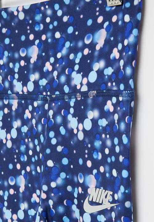 Nike - Nike girls glow time legging - midnight navy