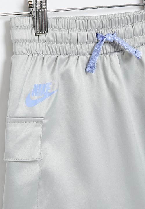 Nike - Nike girls woven cargo skirt - light smoke gray