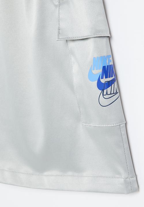 Nike - Nike girls woven cargo skirt - light smoke gray