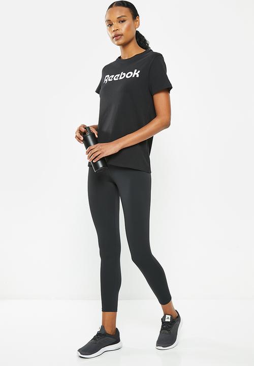 Reebok - Te graphic tee reebok - black