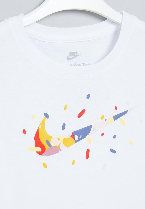 Nike - Nike girls ice cream camo swoosh - white