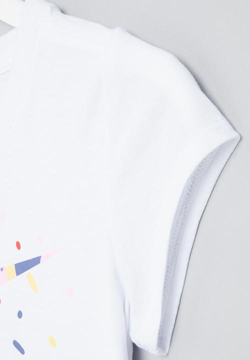 Nike - Nike girls ice cream camo swoosh - white