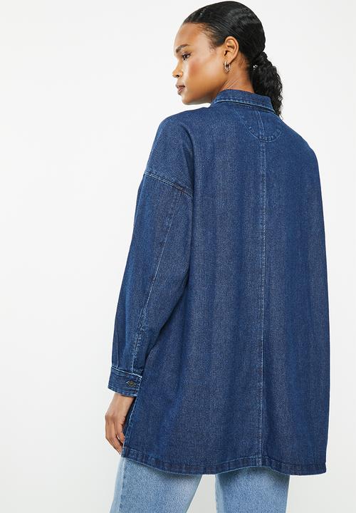 Converse - Utility woven shirt - night indigo