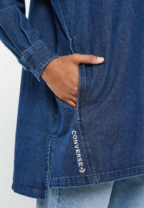 Converse - Utility woven shirt - night indigo