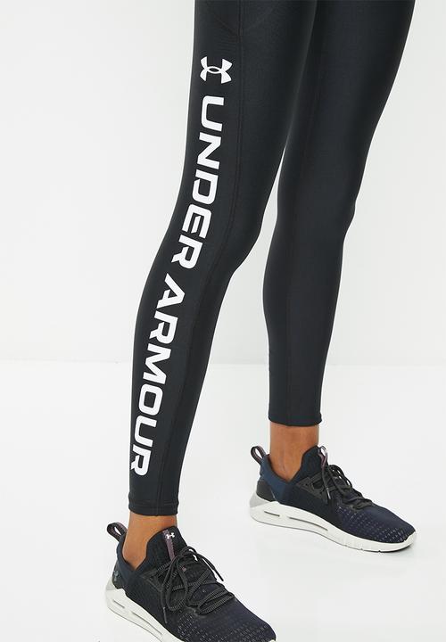 Under Armour - Armour branded legging - black/white