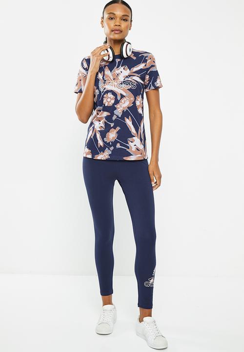 adidas Performance - W blom g tight - dark blue