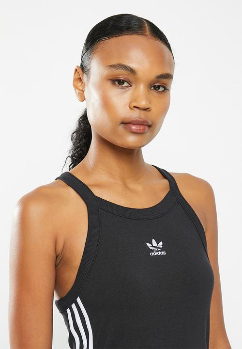 adidas Originals - Long tank dress - black