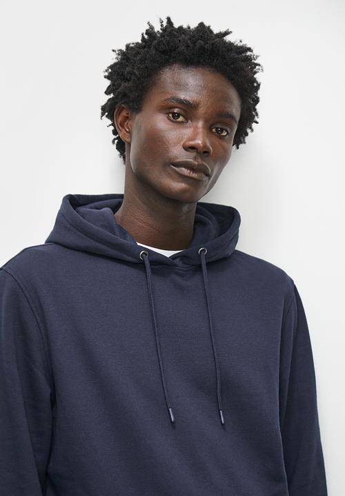 Superbalist - Maddox basic pullover hoodie - navy