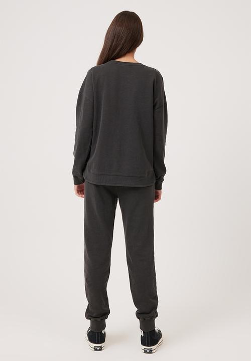 Cotton On - Lola trackpant - phantom/wild child
