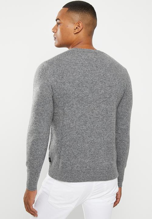 Replay - Maglia sweater - iron melenge 