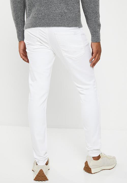 Replay - Pantalone super slim - white