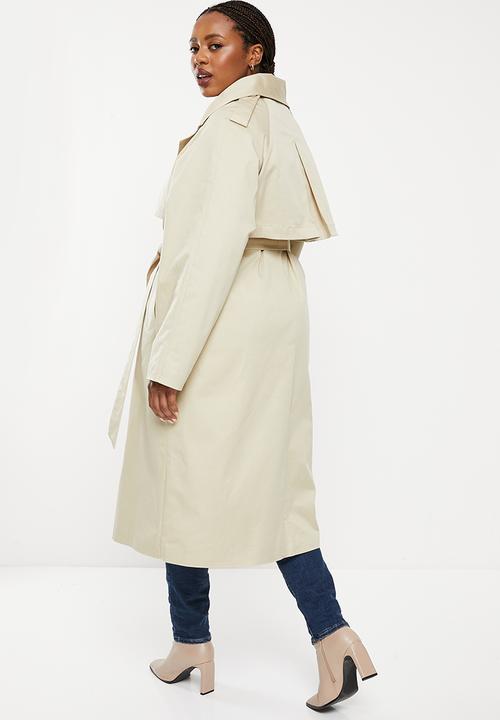 AMANDA LAIRD CHERRY - Plus melville coat - stone