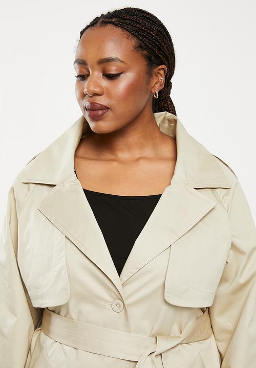 AMANDA LAIRD CHERRY - Plus melville coat - stone