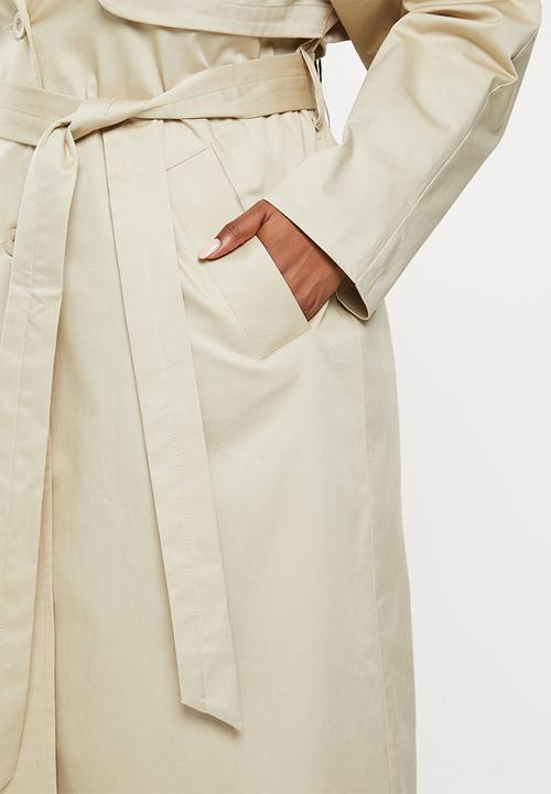 AMANDA LAIRD CHERRY - Plus melville coat - stone