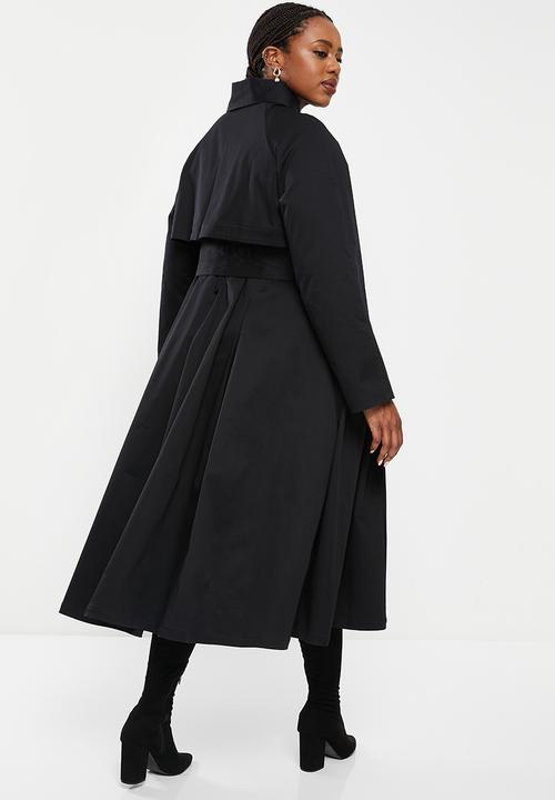 AMANDA LAIRD CHERRY - Plus savoy dress - black