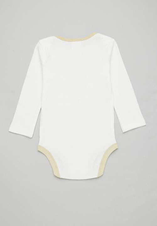Pop Candy - Printed bodyvest - white