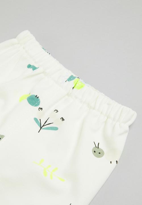 Pop Candy - Baby 2 piece set - white 