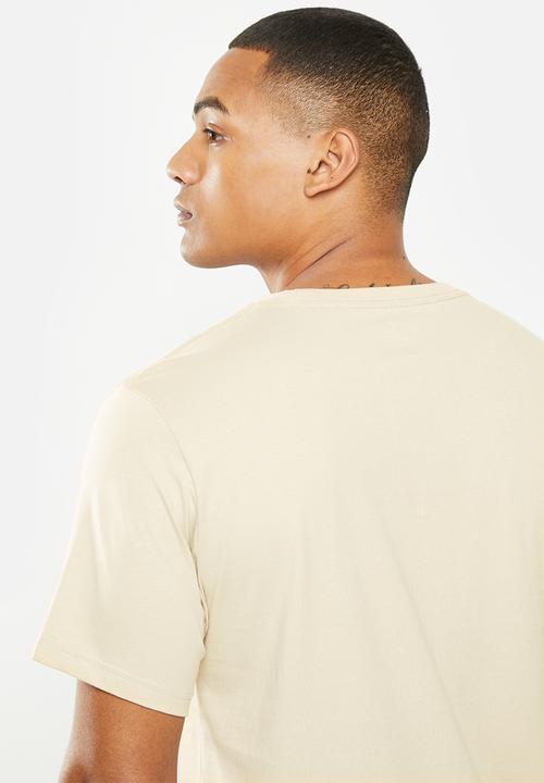 Converse - Converse go-to embroidered star chevron tee - stone