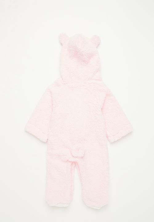 Pop Candy - Fluffy babygrow - pink