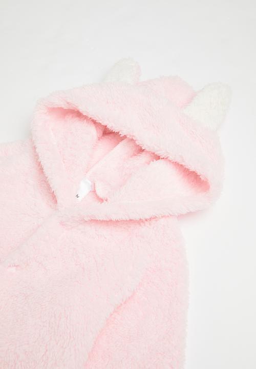 Pop Candy - Fluffy babygrow - pink