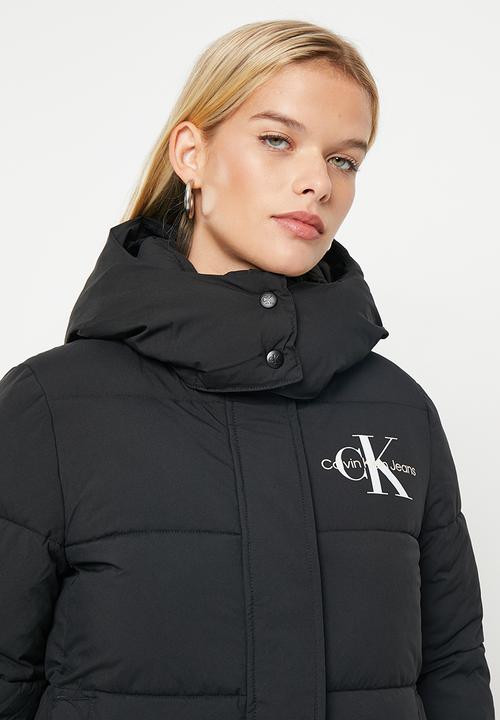 Calvin Klein - Mw non-down short puffer - ck black