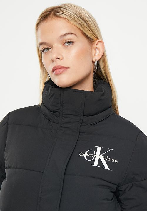 Calvin Klein - Mw non-down short puffer - ck black
