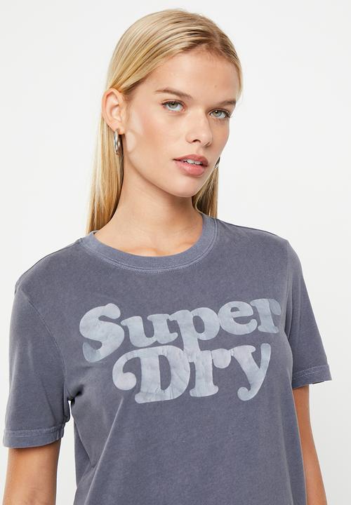 Superdry. - Vintage cooper classic tee - nautical navy