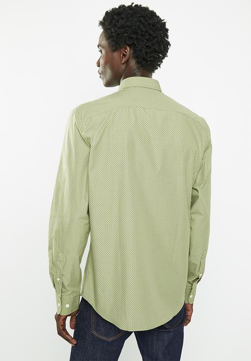 Pringle of Scotland - Long sleeve tailored shirt - green