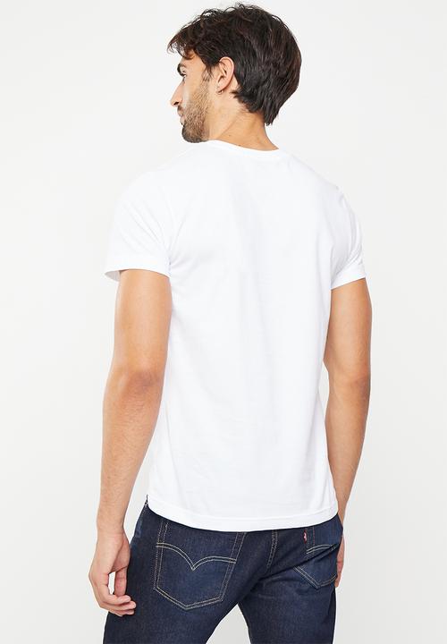 Calvin Klein - Chest institutional slim short sleeve tee - white